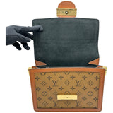 ルイ・ヴィトン LOUIS VUITTON ドーフィーヌMM M44391 ブラウン モノグラム・リバース レディース ショルダーバッグ