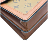 ルイ・ヴィトン LOUIS VUITTON ドーフィーヌMM M44391 ブラウン モノグラム・リバース レディース ショルダーバッグ