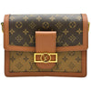 ルイ・ヴィトン LOUIS VUITTON ドーフィーヌMM M44391 ブラウン モノグラム・リバース レディース ショルダーバッグ