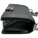 シャネル CHANEL ボーイシャネル20 A67085 ブラック/シルバー金具 キャビアスキン レディース ショルダーバッグ