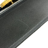 シャネル CHANEL ラージココマークチェーンショルダー ブラック/ゴールド金具 キャビアスキン レディース ショルダーバッグ