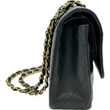 シャネル CHANEL マトラッセ25 A01112 16番台 ブラック/ゴールド金具 キャビアスキン レディース ショルダーバッグ