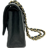 シャネル CHANEL マトラッセ25 A01112 16番台 ブラック/ゴールド金具 キャビアスキン レディース ショルダーバッグ