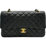 シャネル CHANEL マトラッセ25 A01112 16番台 ブラック/ゴールド金具 キャビアスキン レディース ショルダーバッグ