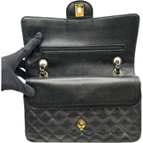 シャネル CHANEL マトラッセ25 A01112 16番台 ブラック/ゴールド金具 キャビアスキン レディース ショルダーバッグ