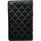 シャネル CHANEL フラップチェーンウォレット AP2952 ブラック/ホワイト/ゴールド金具 ラム レディース ウォレットチェーン