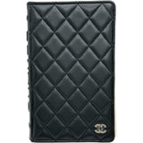 シャネル CHANEL フラップチェーンウォレット AP2952 ブラック/ホワイト/ゴールド金具 ラム レディース ウォレットチェーン