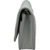 シャネル CHANEL ココボールチェーンウォレット AP1450 グレー/ゴールド金具 ラム レディース ウォレットチェーン