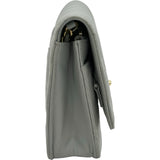 シャネル CHANEL ココボールチェーンウォレット AP1450 グレー/ゴールド金具 ラム レディース ウォレットチェーン