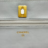 シャネル CHANEL ココボールチェーンウォレット AP1450 グレー/ゴールド金具 ラム レディース ウォレットチェーン