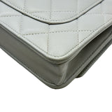 シャネル CHANEL ココボールチェーンウォレット AP1450 グレー/ゴールド金具 ラム レディース ウォレットチェーン