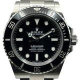 ロレックス ROLEX サブマリーナ 124060 ブラック ステンレススチール 自動巻き メンズ 腕時計