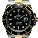 ロレックス ROLEX サブマリーナ 126613LN ブラック ゴールド/ステンレススチール 自動巻き メンズ 腕時計