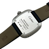 カルティエ Cartier クッサン ドゥ カルティエ ウォッチ SM WJCS0002 シルバー ホワイトゴールド クオーツ レディース 腕時計