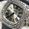 カルティエ Cartier クッサン ドゥ カルティエ ウォッチ SM WJCS0002 シルバー ホワイトゴールド クオーツ レディース 腕時計