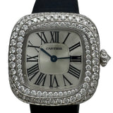カルティエ Cartier クッサン ドゥ カルティエ ウォッチ SM WJCS0002 シルバー ホワイトゴールド クオーツ レディース 腕時計