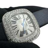 カルティエ Cartier クッサン ドゥ カルティエ ウォッチ SM WJCS0002 シルバー ホワイトゴールド クオーツ レディース 腕時計