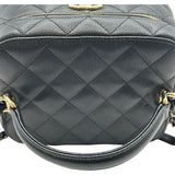 シャネル CHANEL マトラッセバニティケース AS2362 ブラック ゴールド金具 キャビアスキン レディース ショルダーバッグ
