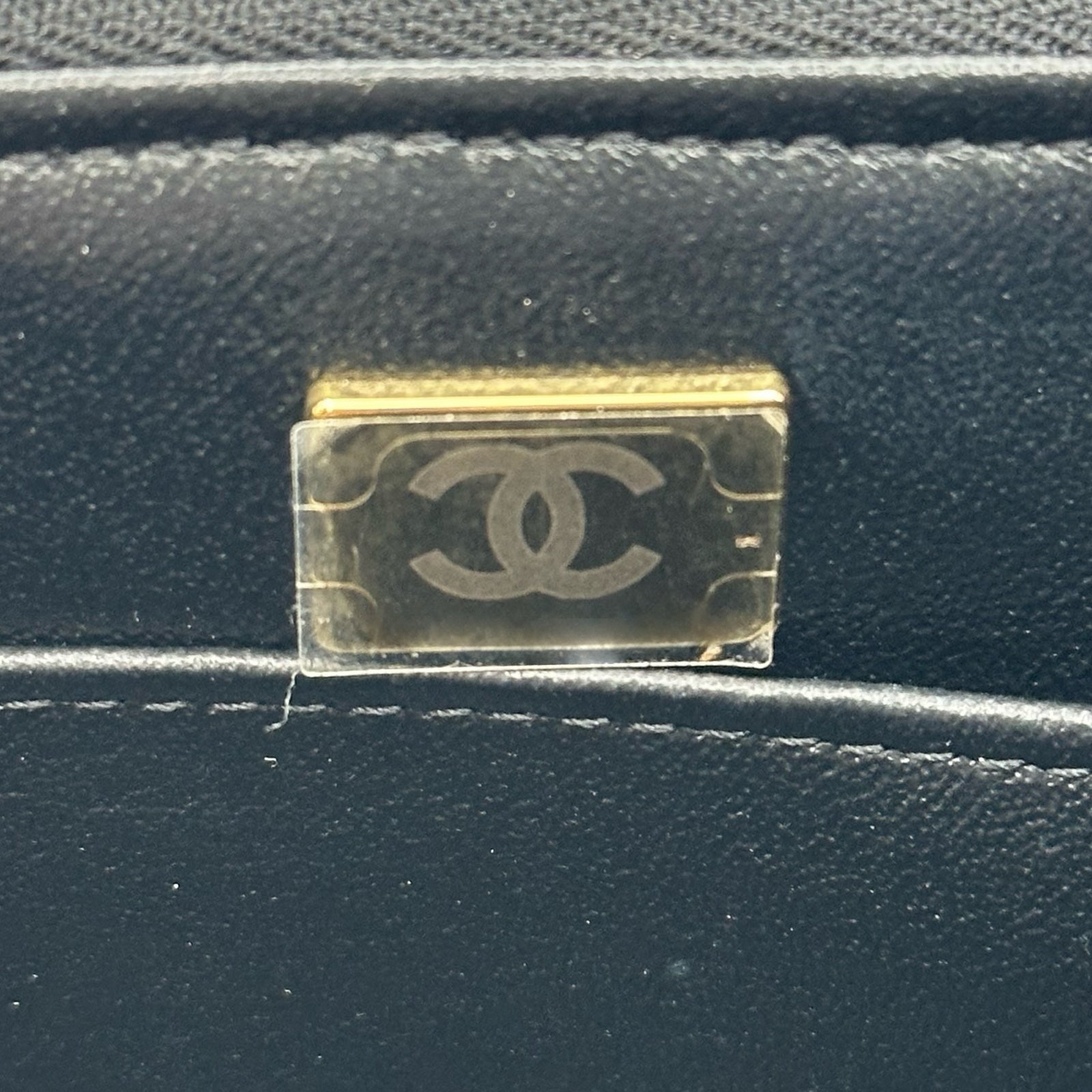 シャネル CHANEL マトラッセバニティケース AS2362 ブラック ゴールド