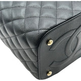シャネル CHANEL マトラッセバニティケース AS2362 ブラック ゴールド金具 キャビアスキン レディース ショルダーバッグ
