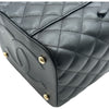 シャネル CHANEL マトラッセバニティケース AS2362 ブラック ゴールド金具 キャビアスキン レディース ショルダーバッグ