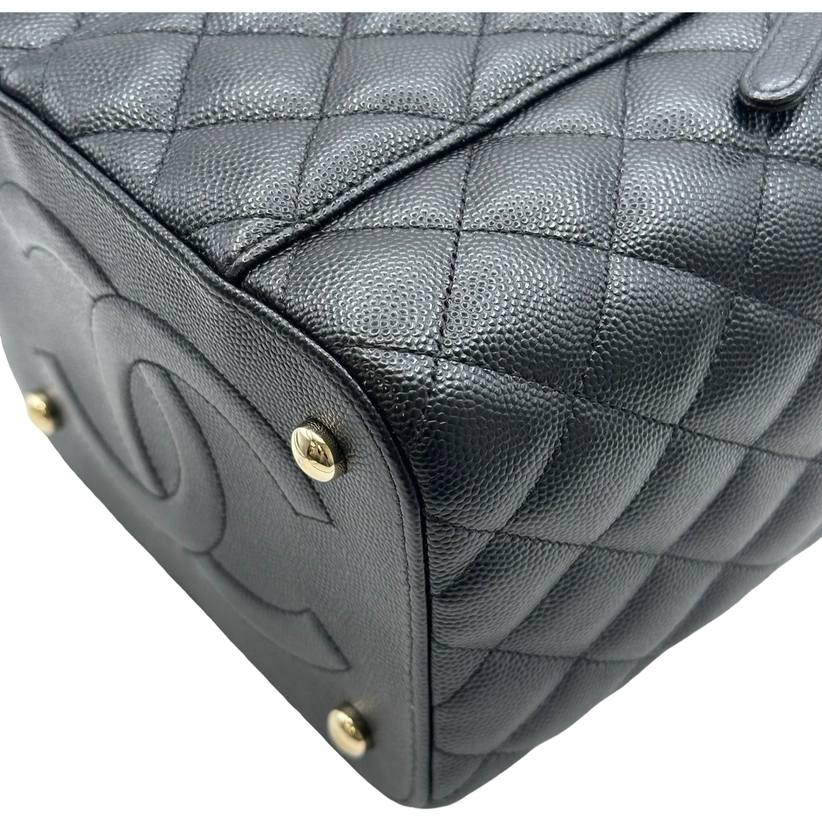 シャネル CHANEL マトラッセバニティケース AS2362 ブラック ゴールド金具 キャビアスキン レディース ショルダーバッグ シャネル CHANEL マトラッセバニティケース AS2362 ブラック ゴールド