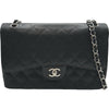 シャネル CHANEL デカマトラッセ30 A58600 15番台 ブラック シルバー金具 キャビアスキン レディース ショルダーバッグ