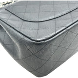 シャネル CHANEL デカマトラッセ30 A58600 15番台 ブラック シルバー金具 キャビアスキン レディース ショルダーバッグ