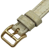 エルメス HERMES ナンタケット PM29mm W049575WW00(NA2170) ホワイトシェル ピンクゴールド クオーツ レディース 腕時計