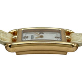 エルメス HERMES ナンタケット PM29mm W049575WW00(NA2170) ホワイトシェル ピンクゴールド クオーツ レディース 腕時計