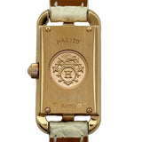 エルメス HERMES ナンタケット PM29mm W049575WW00(NA2170) ホワイトシェル ピンクゴールド クオーツ レディース 腕時計