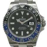 ロレックス ROLEX GMTマスター２ 126720BLNR ブラック ステンレススチール 自動巻き メンズ 腕時計