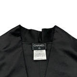 シャネル CHANEL ココマークボタンベスト P13320 ブラック コットン レディース ベスト