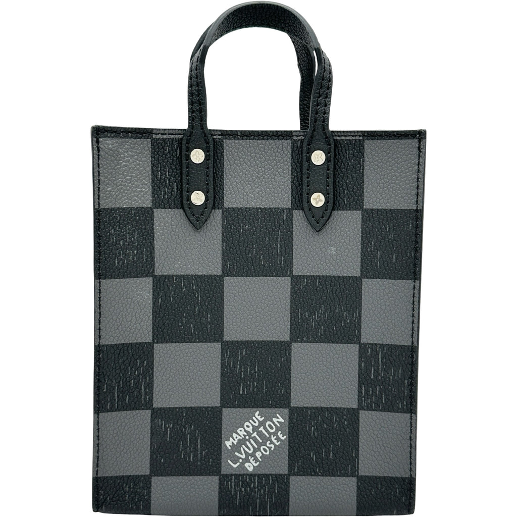 ルイ・ヴィトン LOUIS VUITTON サックプラXS N60479 ブラック ダミエ