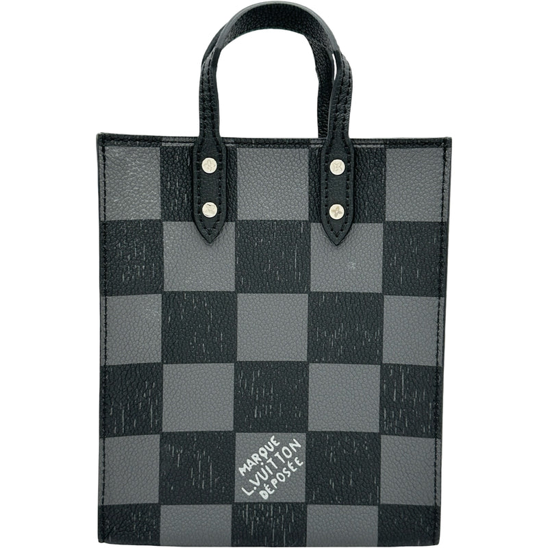 ルイ・ヴィトン LOUIS VUITTON サックプラXS N60479 ブラック ダミエ