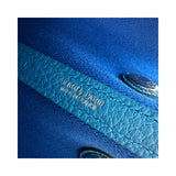 エルメス HERMES ガーデンパーティTPM Z刻印 ブルーゼリージュ/ブルーザンジバル シルバー金具 トワル/ネゴンダ レディース ハンドバッグ