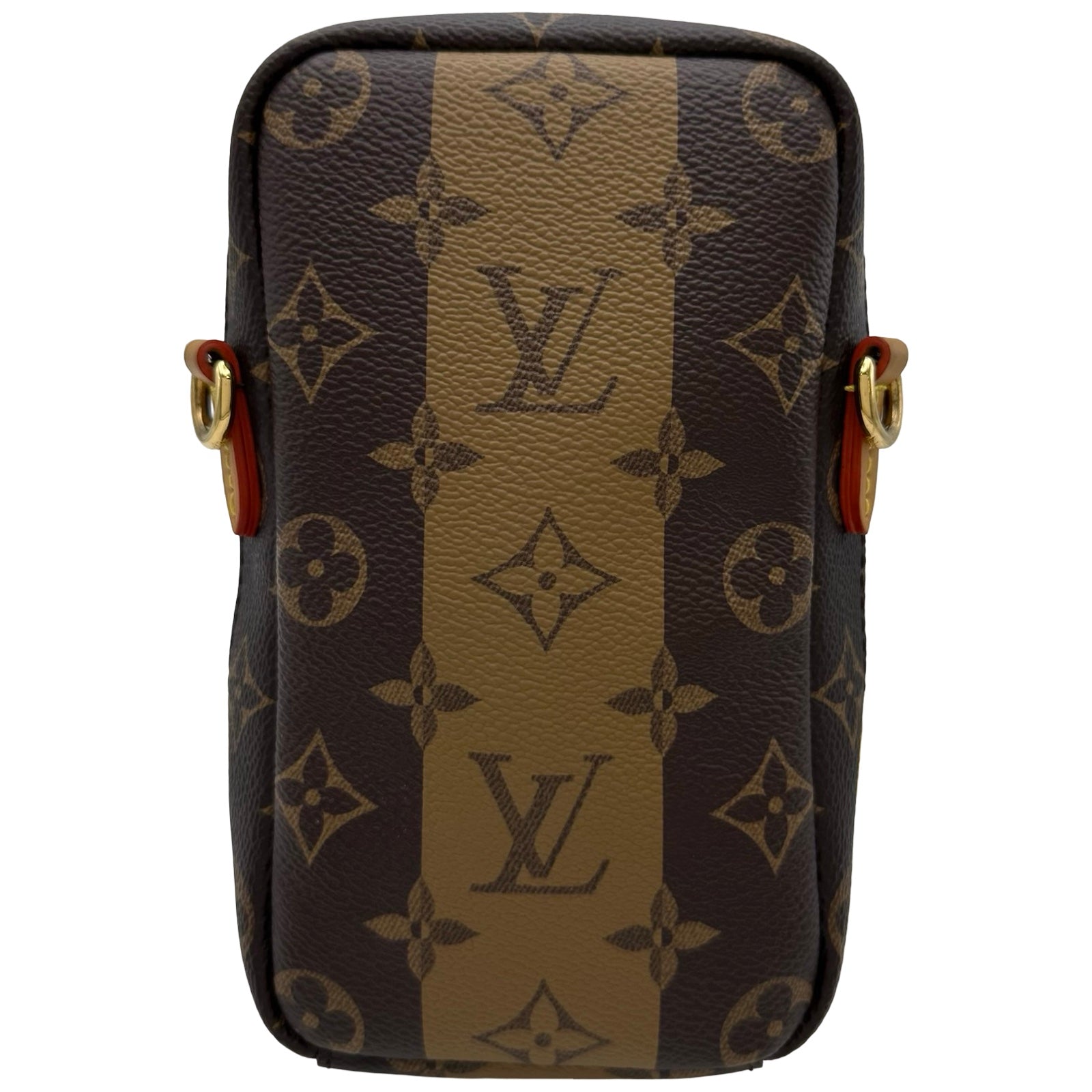 LUIS VUITTON 2WAY モノグラム　ポーチ ルイ・ヴィトン“モノグラム・マカサー”トラベルグッズ、鮮やか