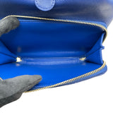 シャネル CHANEL マトラッセバックパック A93748 24番台 ブルー/ゴールド金具 キャビアスキン レディース リュック・デイパック