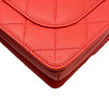 シャネル CHANEL マトラッセ2wayハンドバッグ AS0626 28番台 レッド/ゴールド金具 ラムスキン レディース ショルダーバッグ