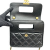 シャネル CHANEL マトラッセミニフラップバッグ AS4025 ブラック/ゴールド金具 エイジドカーフ レディース ショルダーバッグ