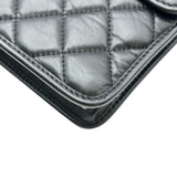 シャネル CHANEL マトラッセミニフラップバッグ AS4025 ブラック/ゴールド金具 エイジドカーフ レディース ショルダーバッグ