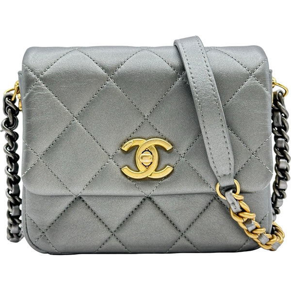 シャネル CHANEL ミニフラップチェーンショルダーバッグ AS2734