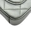 シャネル CHANEL ミニフラップチェーンショルダーバッグ AS2734 シルバー/ゴールド/シルバー金具 ラムスキン レディース ショルダーバッグ
