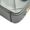 シャネル CHANEL ミニフラップチェーンショルダーバッグ AS2734 シルバー/ゴールド/シルバー金具 ラムスキン レディース ショルダーバッグ