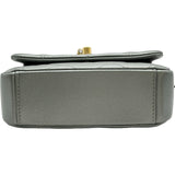 シャネル CHANEL ミニフラップチェーンショルダーバッグ AS2734 シルバー/ゴールド/シルバー金具 ラムスキン レディース ショルダーバッグ