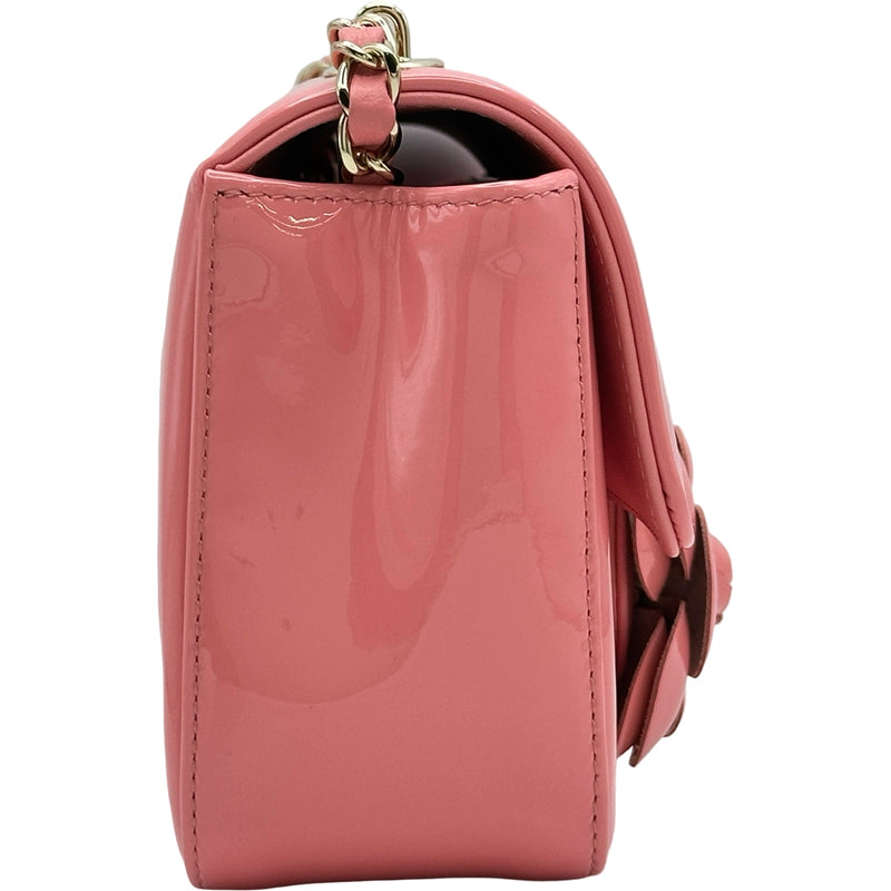 シャネル CHANEL カメリアミニマトラッセ AS4388 ピンク/ゴールド金具
