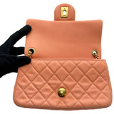 シャネル CHANEL ミニマトラッセ20 ボールチェーン A69900 サーモンピンク/ゴールド金具 ラムスキン レディース ショルダーバッグ