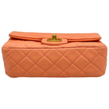 シャネル CHANEL ミニマトラッセ20 ボールチェーン A69900 サーモンピンク/ゴールド金具 ラムスキン レディース ショルダーバッグ