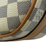 ルイ・ヴィトン LOUIS VUITTON ポワット・シャポー・スープル N40333 ホワイト ダミエ レディース ショルダーバッグ