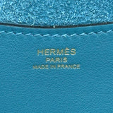エルメス HERMES インザループ18 W刻 ブルージーン ゴールド金具 トリヨン レディース ハンドバッグ